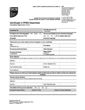 ppso full form in marksheet|PPSO Certifications .